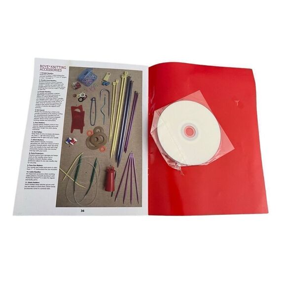 Knitting For Beginners Magazine And Tutorial DVD Diy Craft Projects - Picture 4 of 5